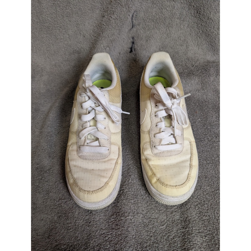 Nike Air Force 1‎ Low Move To Zero Pale Vanilla DH4339-100 Mens 5.5Y Womens 7